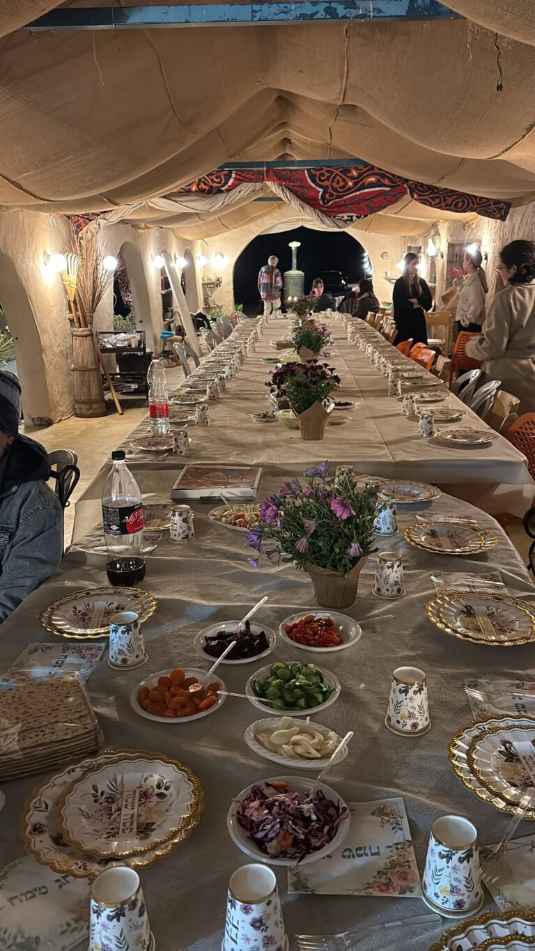 seder table