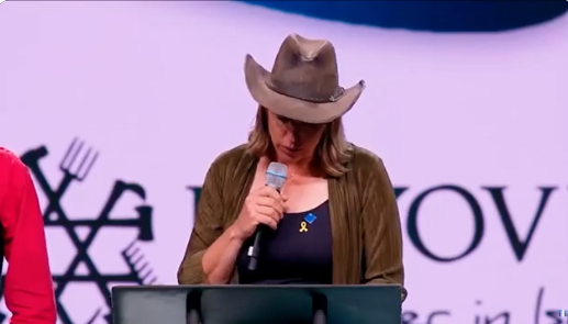 Ruthy's Pitch at a pro israel summit in USA